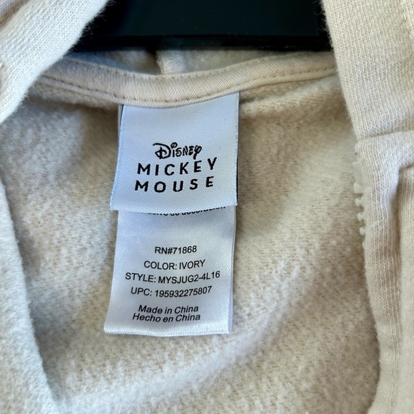 Disney Mickey Mouse woman’s hoodie jacket size medium - Picture 5 of 6